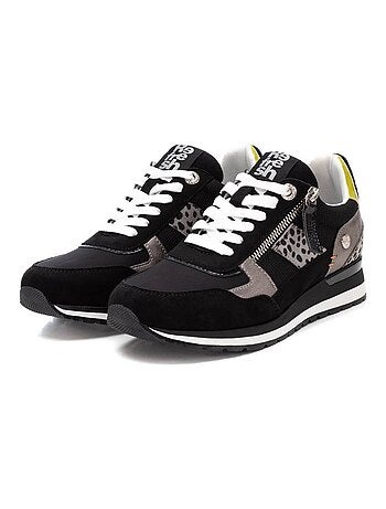 Baskets sport femme à fermeture éclair