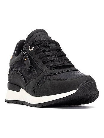 Baskets sport femme à fermeture éclair