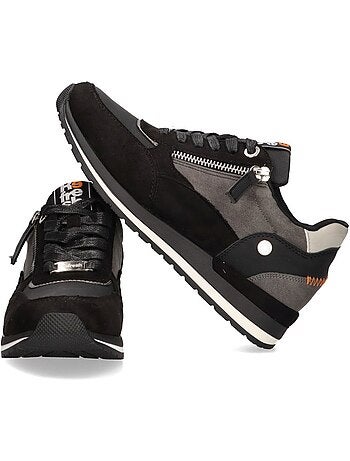 Baskets sport femme à fermeture éclair