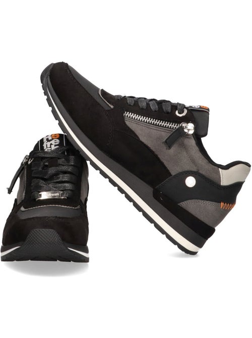 Baskets sport femme à fermeture éclair - Kiabi