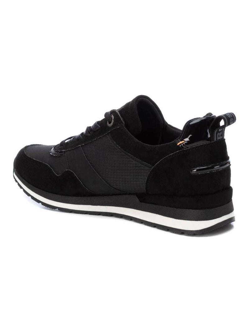 Baskets sport femme à fermeture éclair Noir - Kiabi