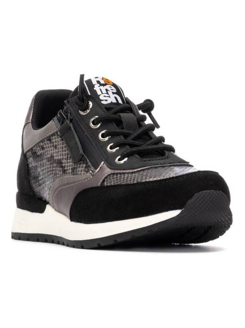 Baskets sport femme à fermeture éclair - Kiabi