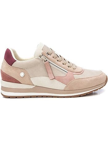 Baskets sport femme à fermeture éclair