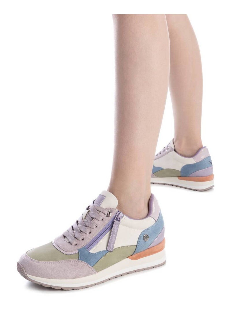 Baskets sport femme à fermeture éclair Violet - Kiabi
