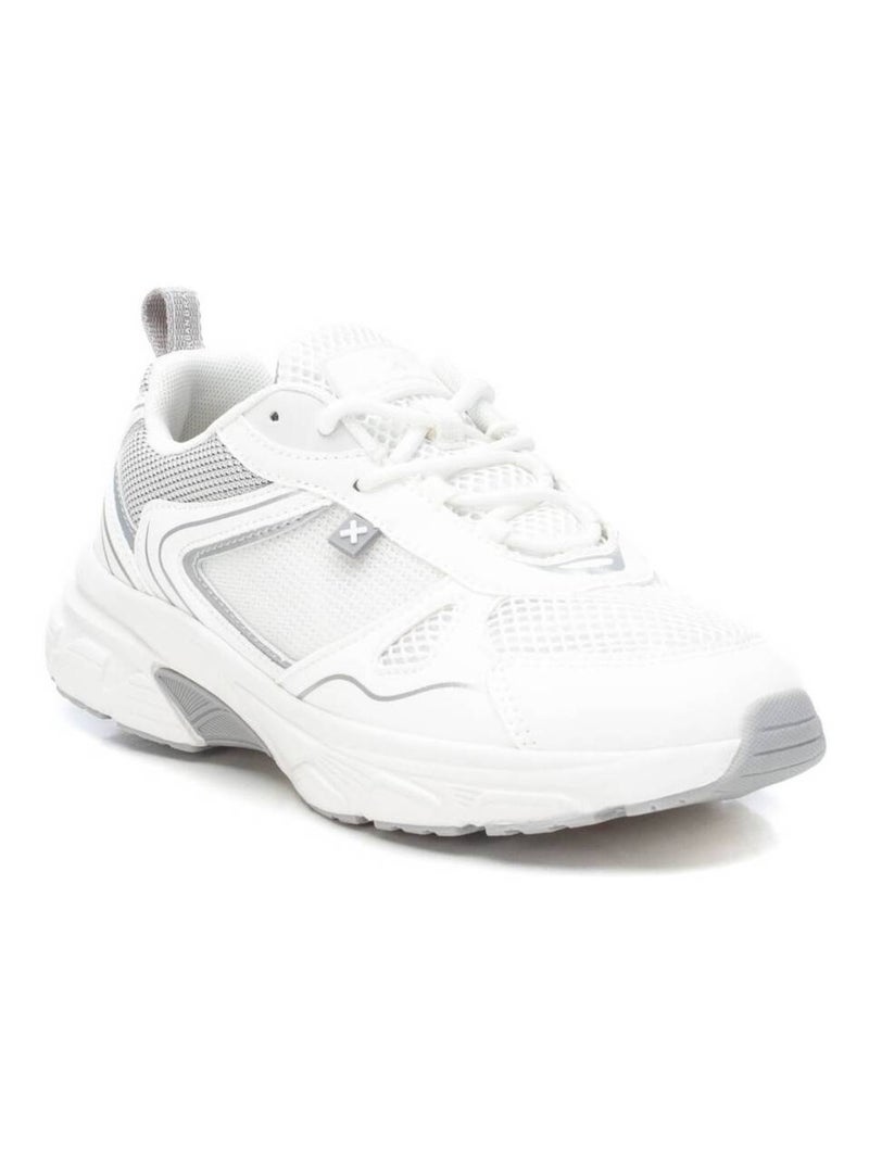 Baskets sport femme à lacets Argent - Kiabi