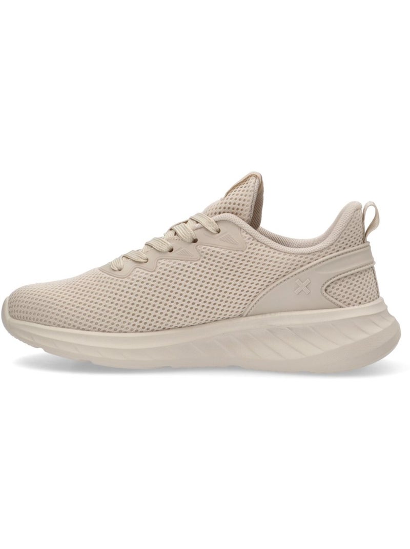 Baskets sport femme à lacets Beige - Kiabi
