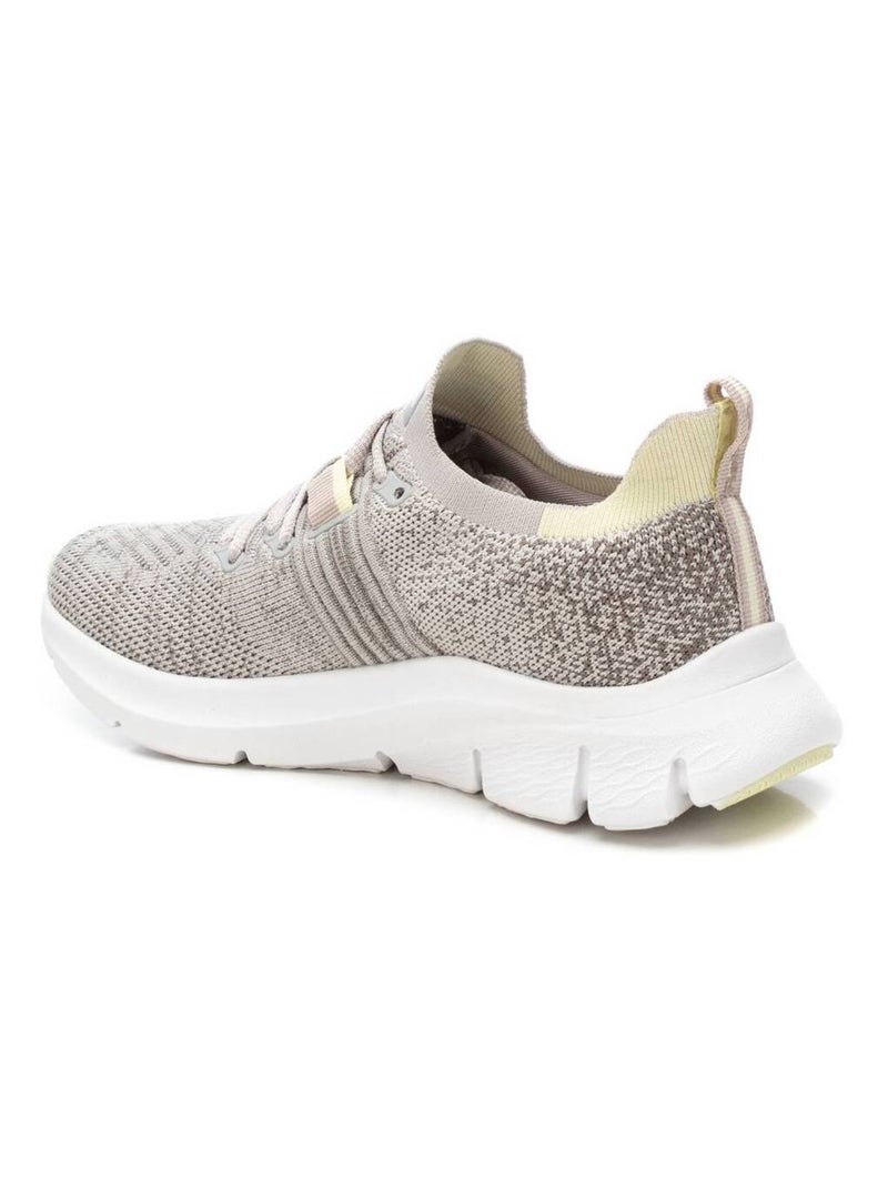 Baskets sport femme à lacets Beige - Kiabi