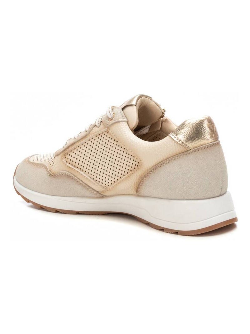 Baskets sport femme à lacets Beige - Kiabi