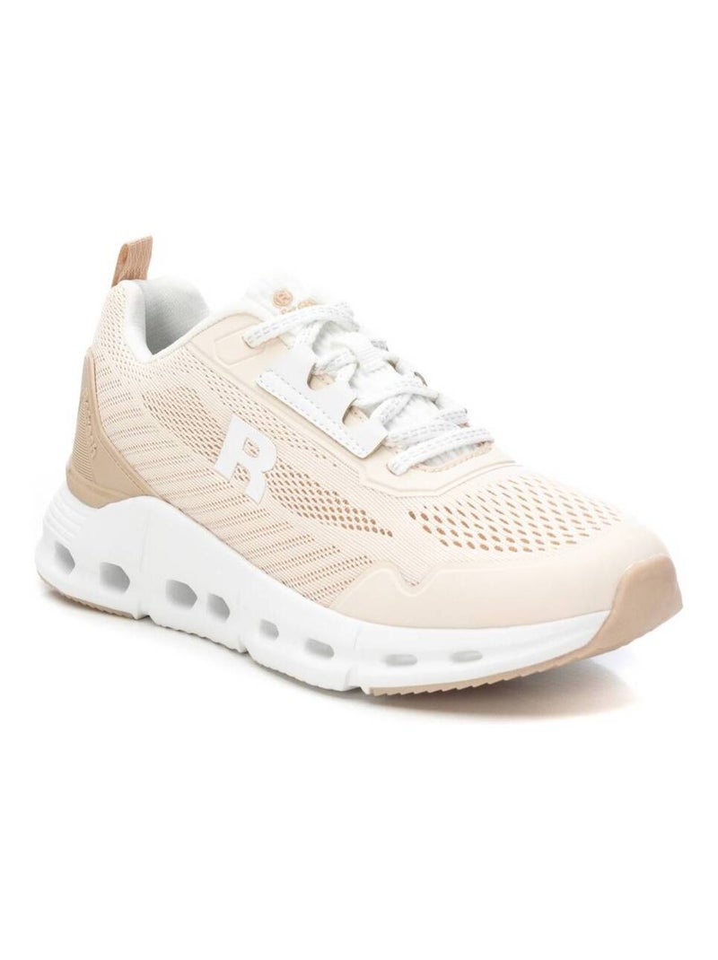 Baskets sport femme à lacets Beige - Kiabi