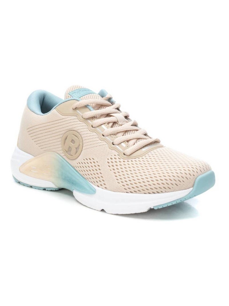 Baskets sport femme à lacets Beige - Kiabi