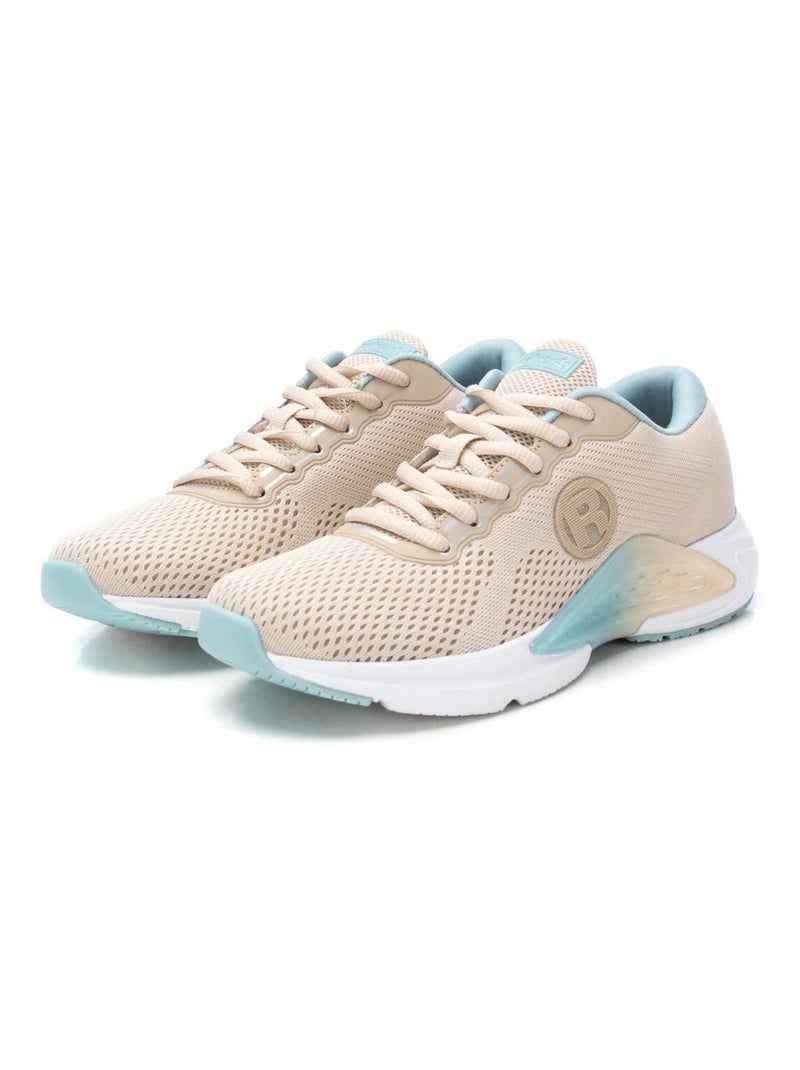 Baskets sport femme à lacets Beige - Kiabi