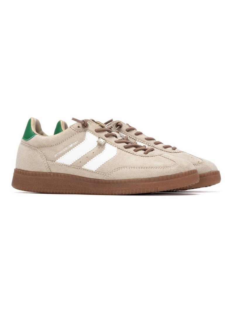 Baskets sport femme à lacets Beige - Kiabi
