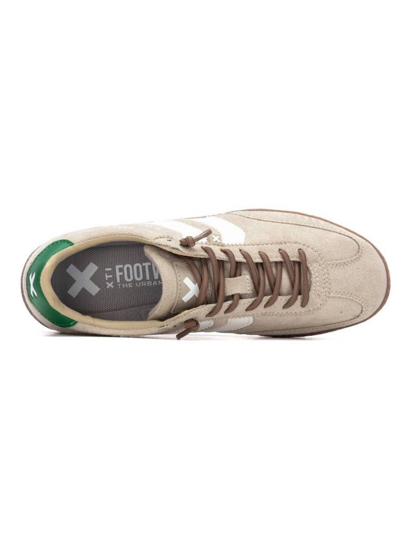 Baskets sport femme à lacets Beige - Kiabi