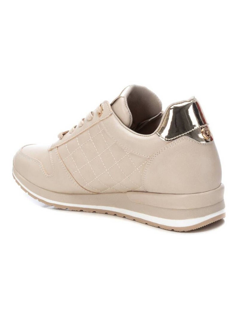 Baskets sport femme à lacets Beige - Kiabi
