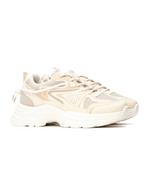 Baskets sport femme à lacets - Kiabi