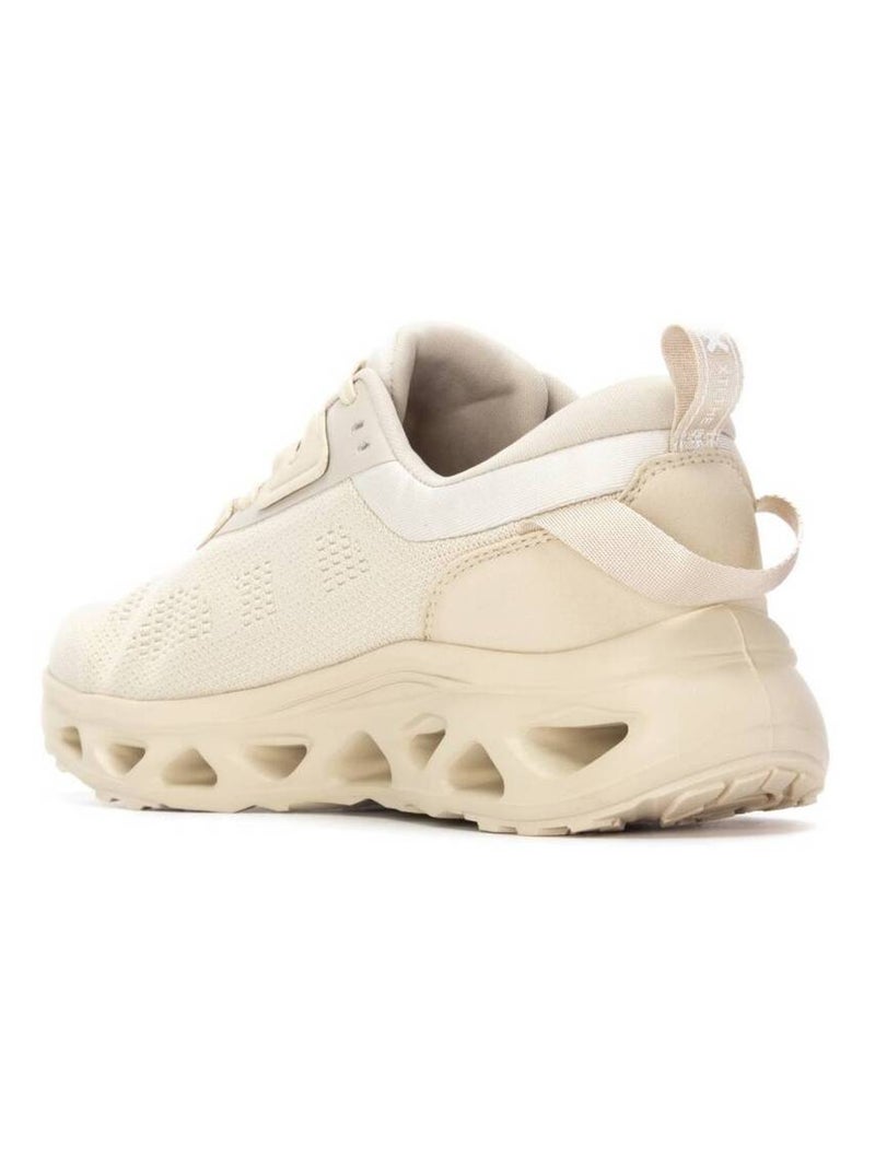 Baskets sport femme à lacets Beige - Kiabi