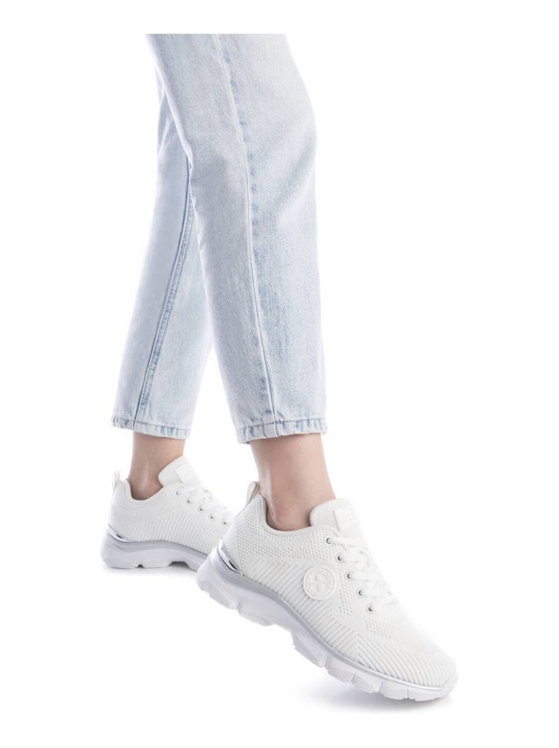 Baskets sport femme à lacets Blanc - Kiabi