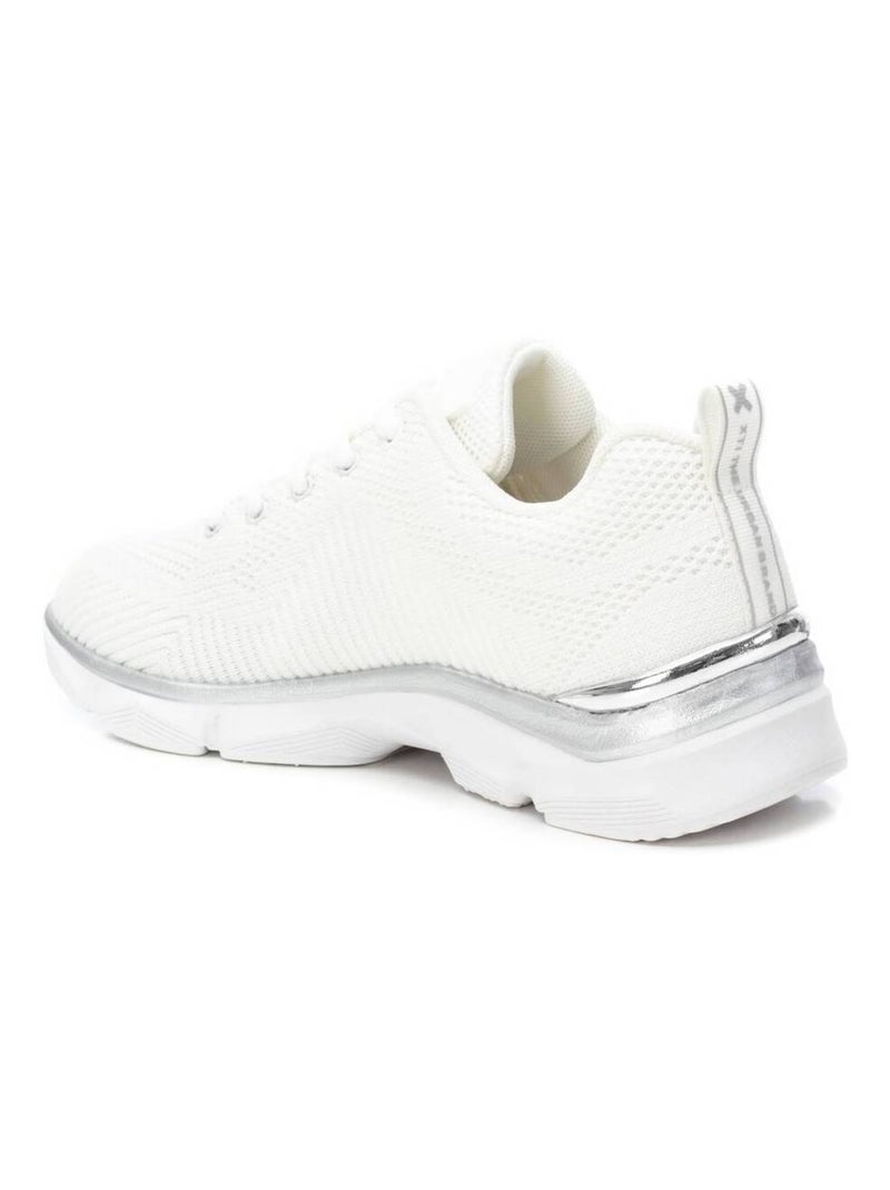 Baskets sport femme à lacets Blanc - Kiabi