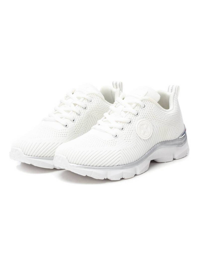 Baskets sport femme à lacets Blanc - Kiabi