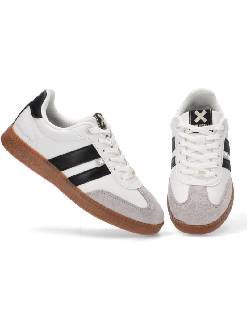 Baskets sport femme à lacets Blanc - Kiabi