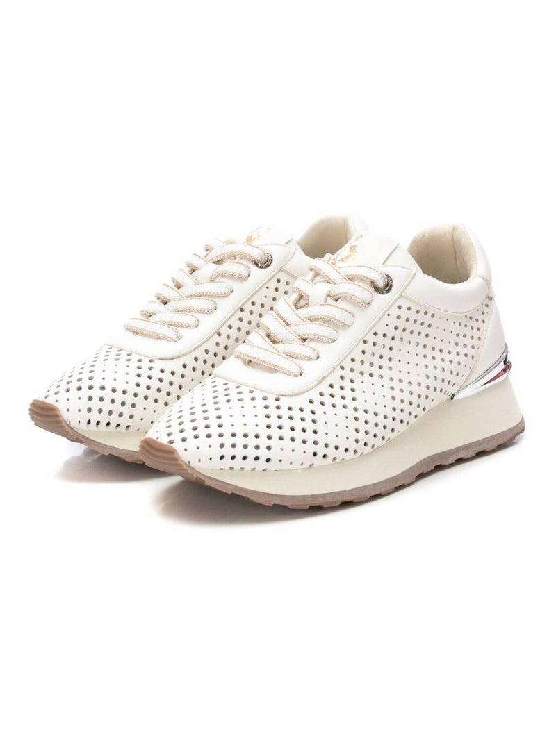 Baskets sport femme à lacets Blanc - Kiabi