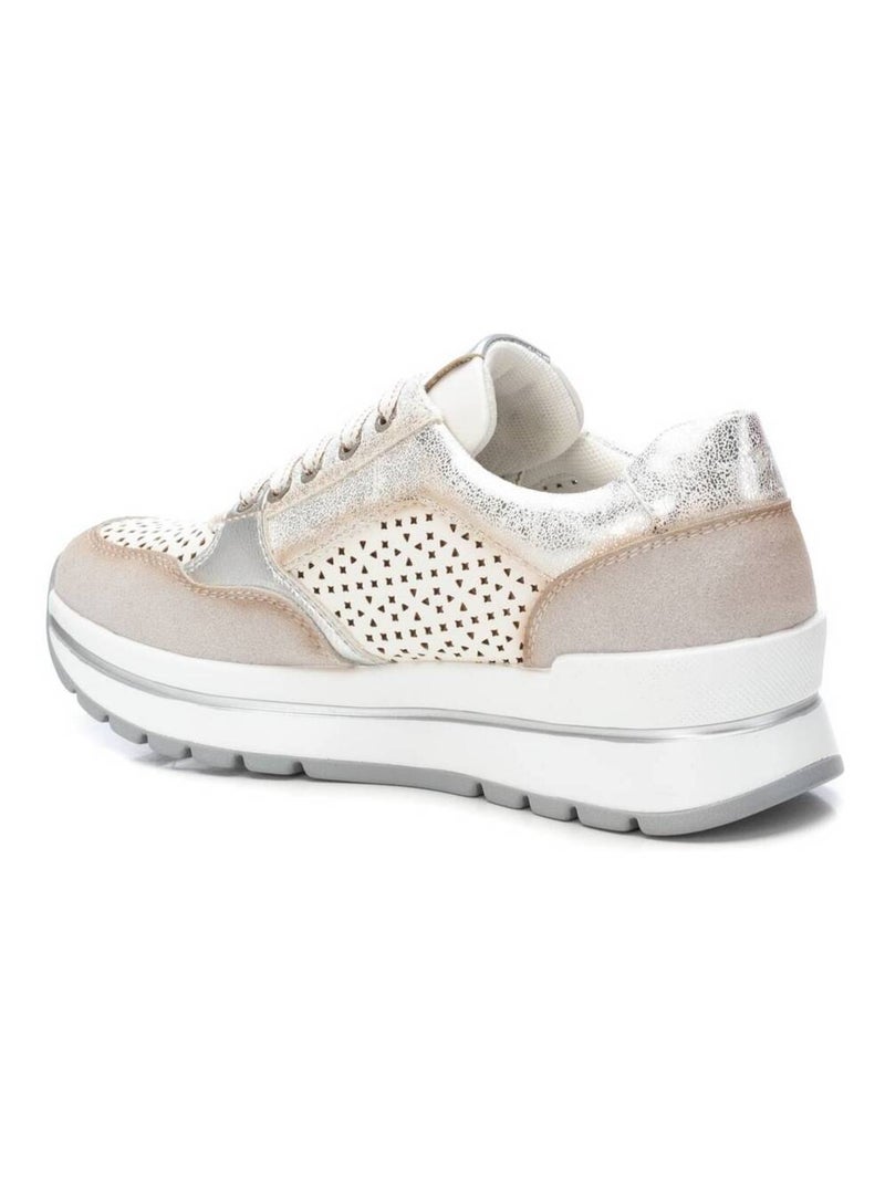 Baskets sport femme à lacets Blanc - Kiabi
