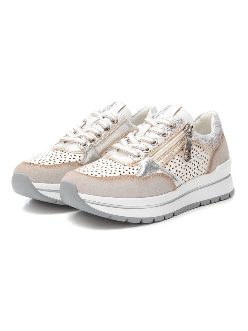 Baskets sport femme à lacets Blanc - Kiabi
