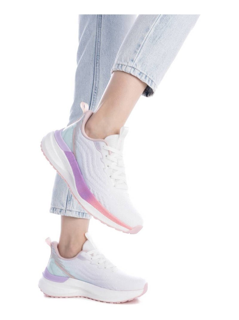 Baskets sport femme à lacets Blanc - Kiabi