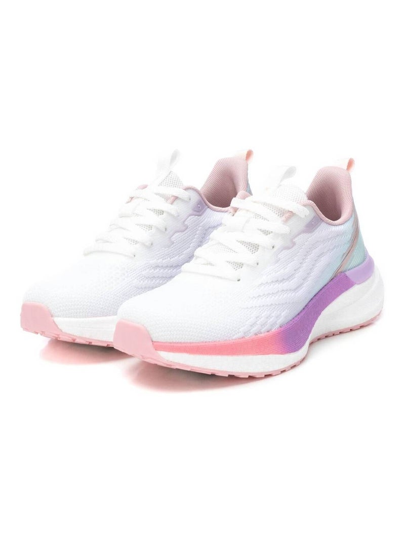 Baskets sport femme à lacets Blanc - Kiabi