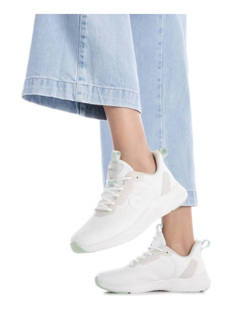 Baskets sport femme à lacets Blanc - Kiabi