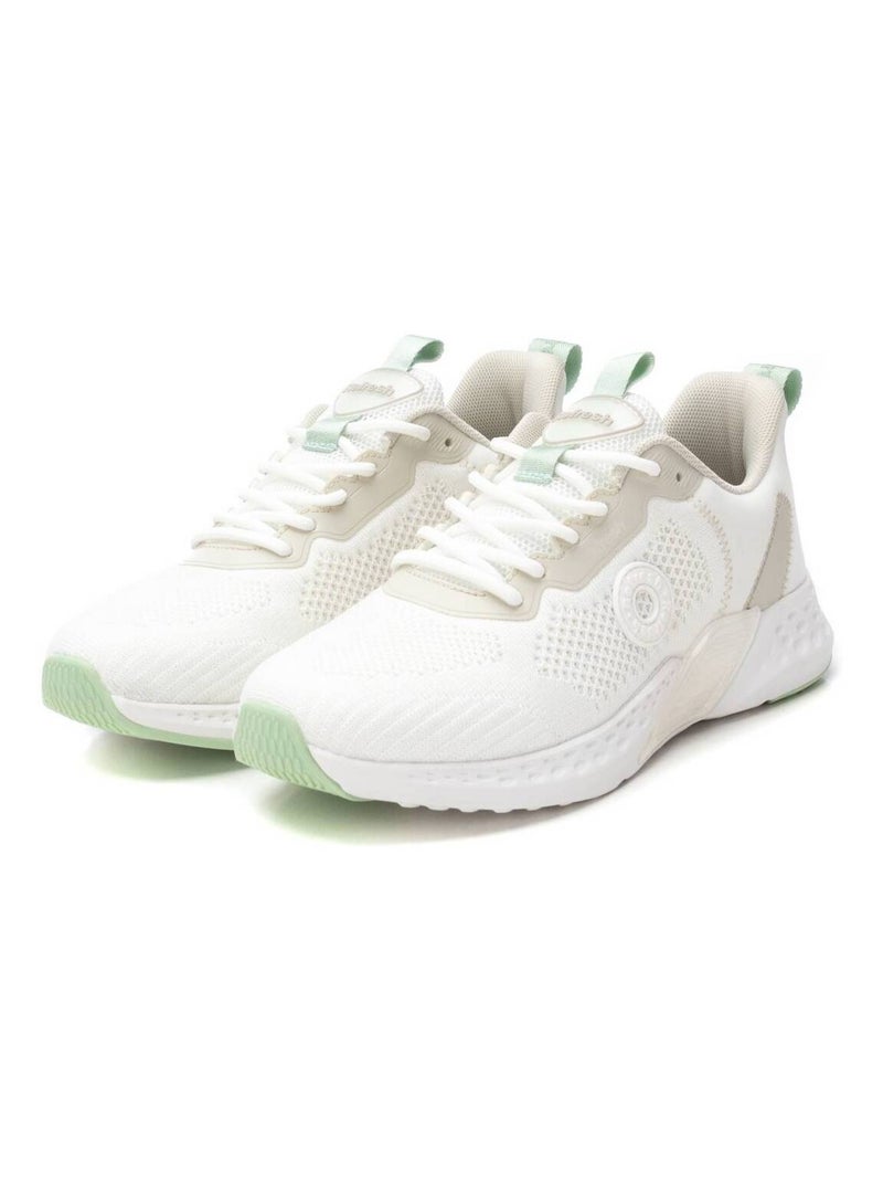 Baskets sport femme à lacets Blanc - Kiabi