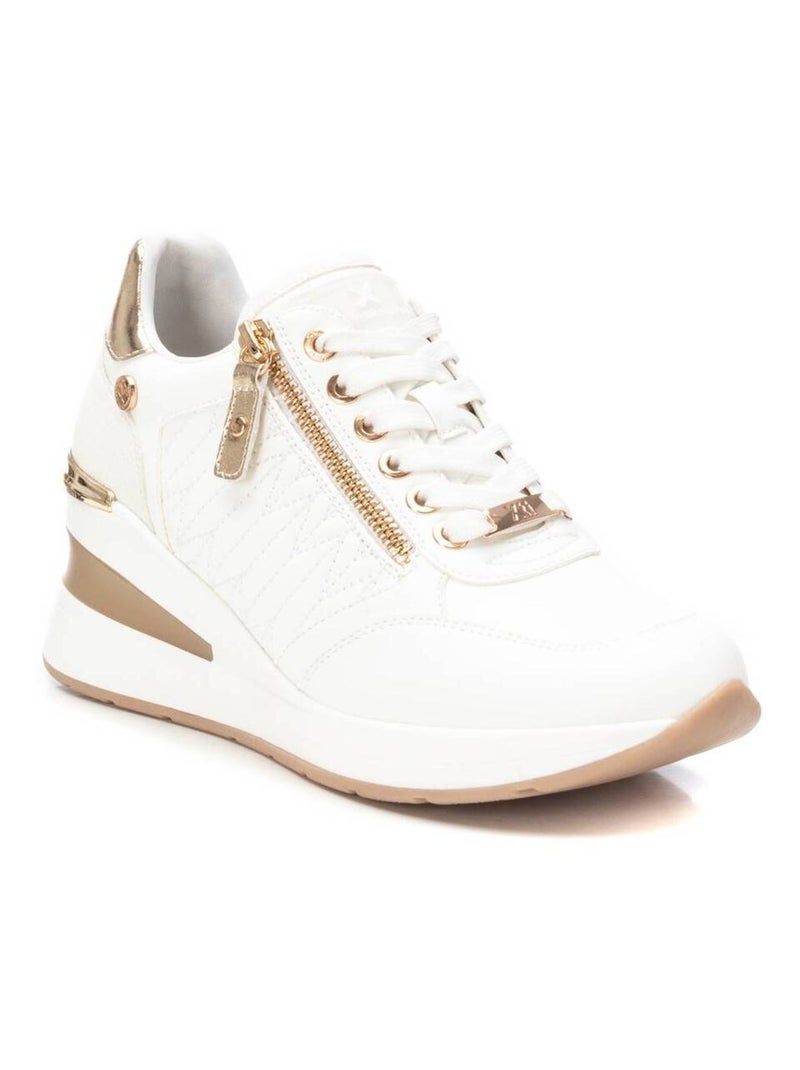 Baskets sport femme à lacets Blanc - Kiabi