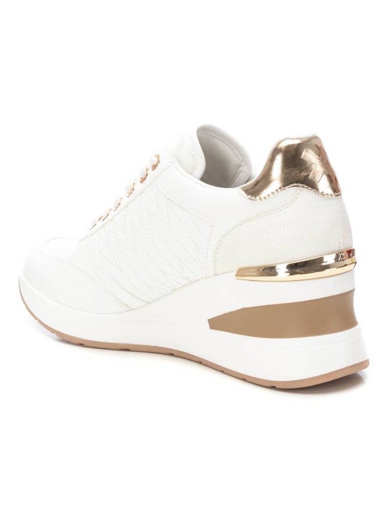 Baskets sport femme à lacets Blanc - Kiabi