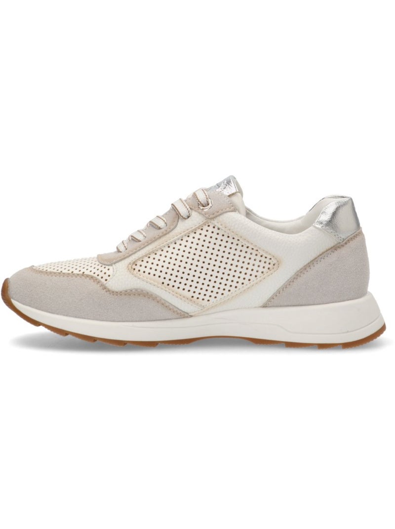 Baskets sport femme à lacets Blanc - Kiabi