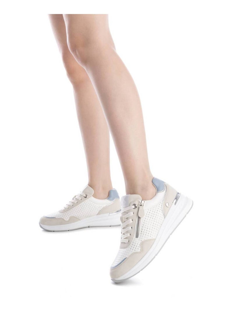 Baskets sport femme à lacets Blanc - Kiabi