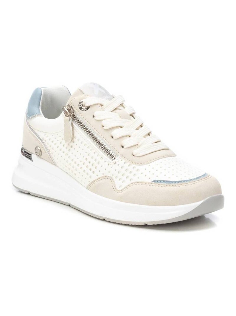 Baskets sport femme à lacets Blanc - Kiabi