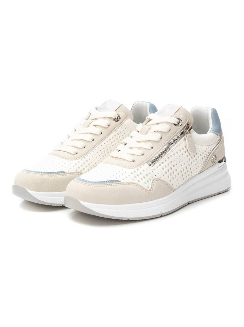 Baskets sport femme à lacets Blanc - Kiabi