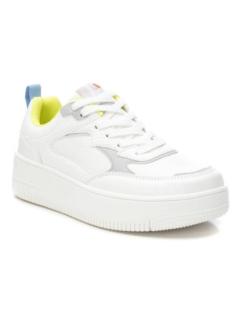 Baskets sport femme à lacets Blanc - Kiabi
