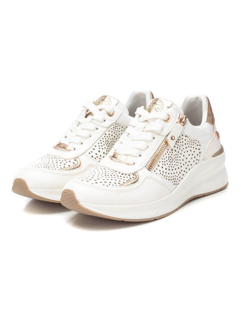 Baskets sport femme à lacets Blanc - Kiabi