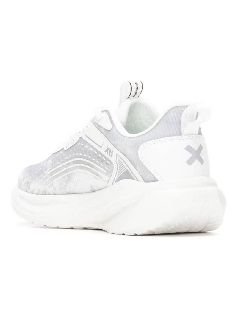 Baskets sport femme à lacets Blanc - Kiabi