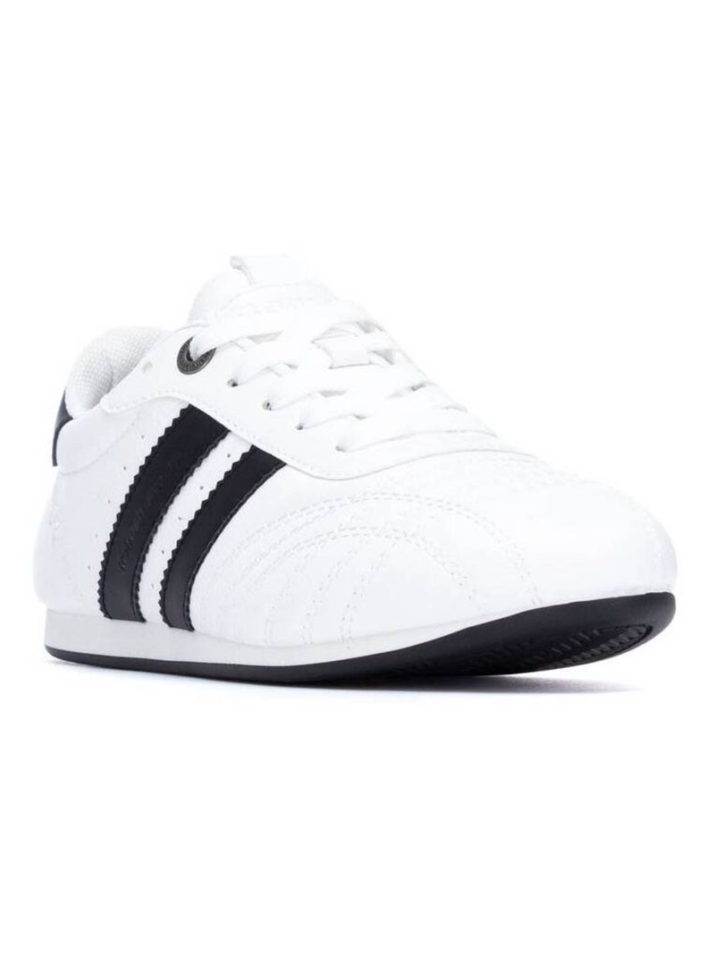 Baskets sport femme à lacets Blanc - Kiabi