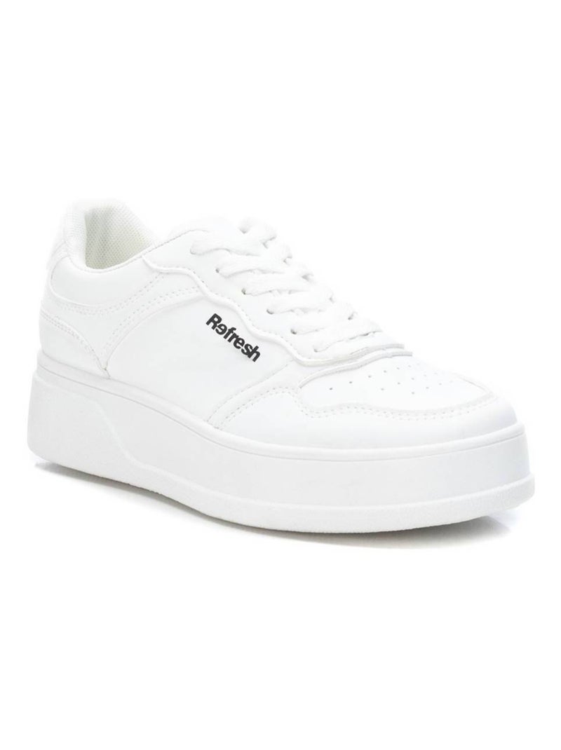 Baskets sport femme à lacets Blanc - Kiabi