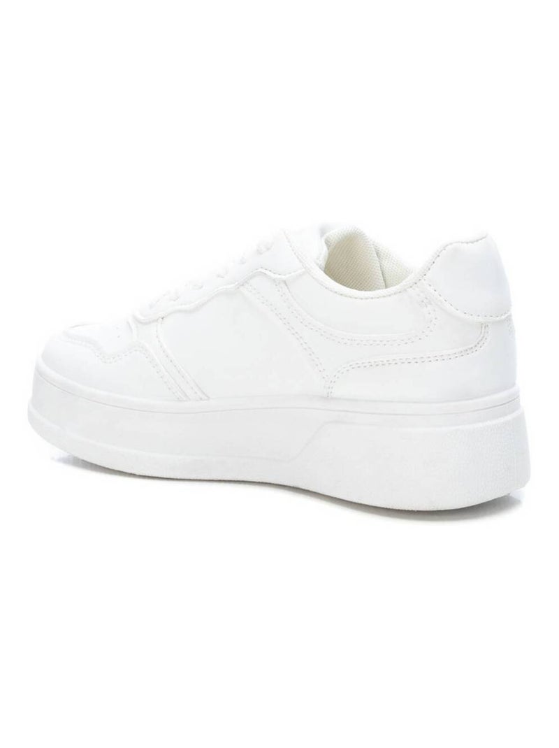 Baskets sport femme à lacets Blanc - Kiabi