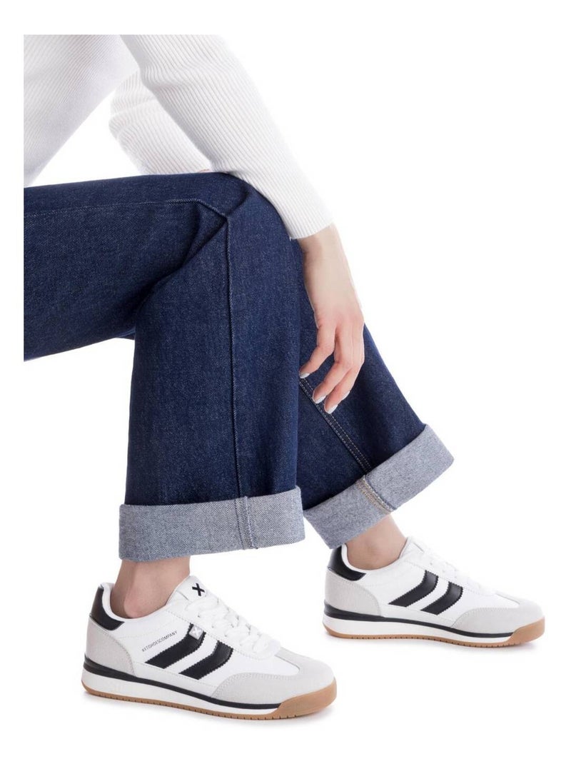 Baskets sport femme à lacets Blanc - Kiabi