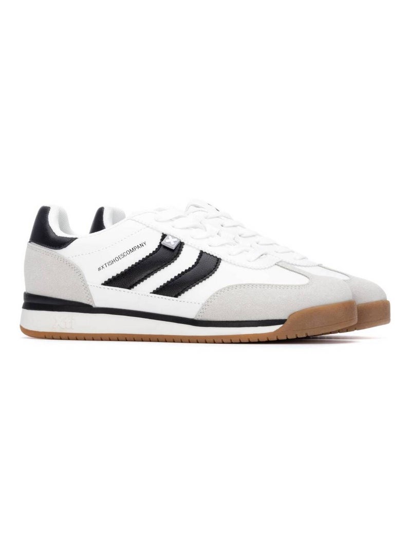 Baskets sport femme à lacets Blanc - Kiabi