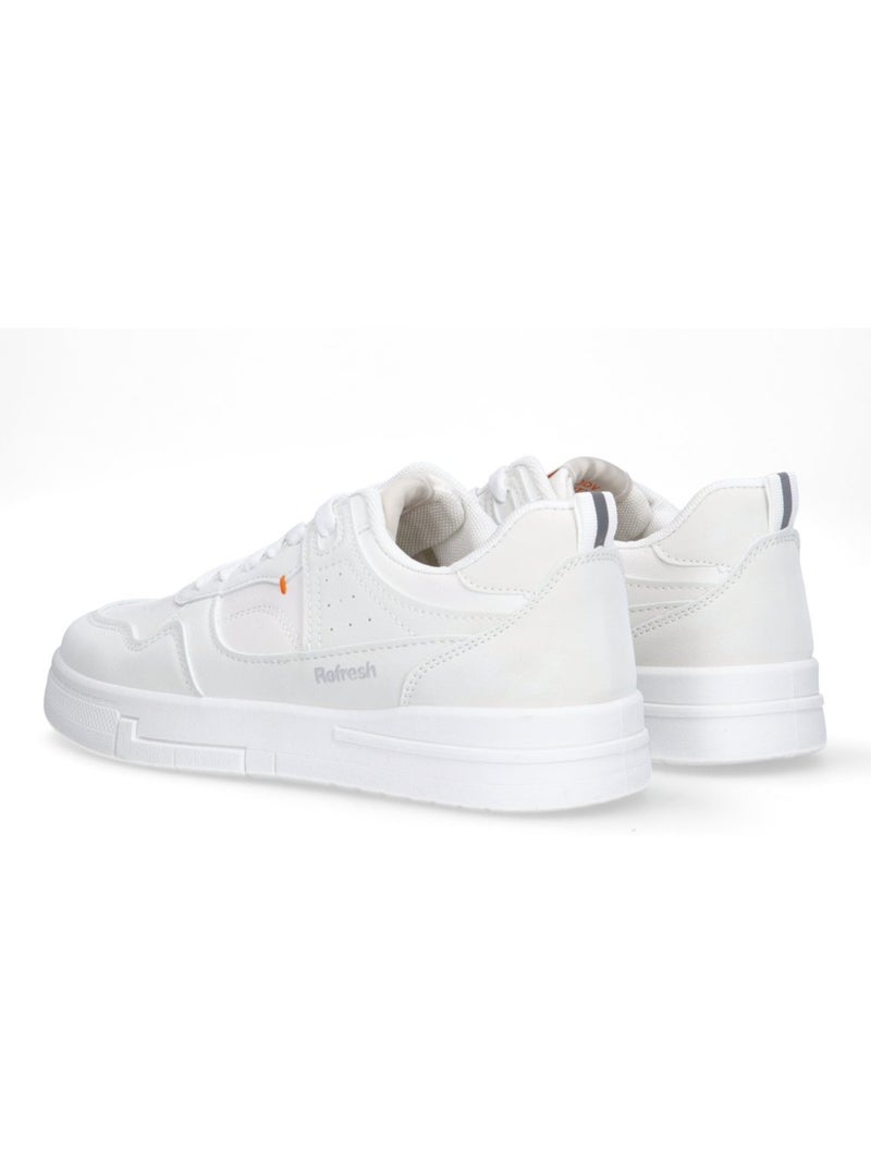 Baskets sport femme à lacets Blanc - Kiabi