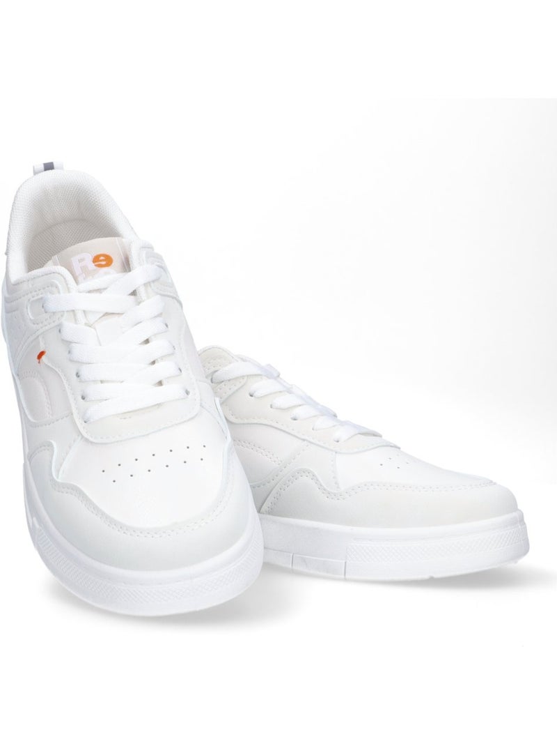 Baskets sport femme à lacets Blanc - Kiabi