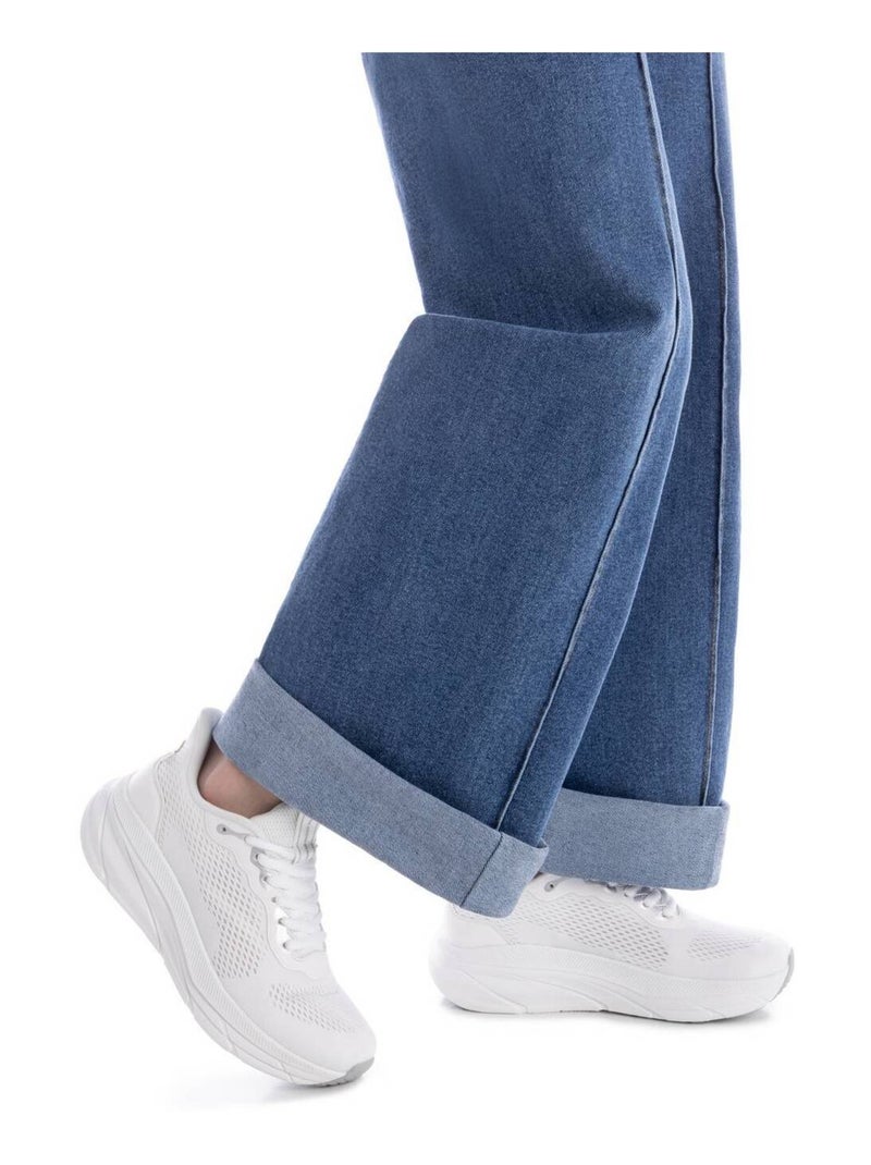 Baskets sport femme à lacets Blanc - Kiabi