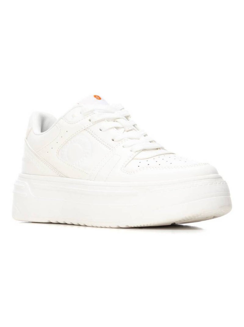 Baskets sport femme à lacets Blanc - Kiabi
