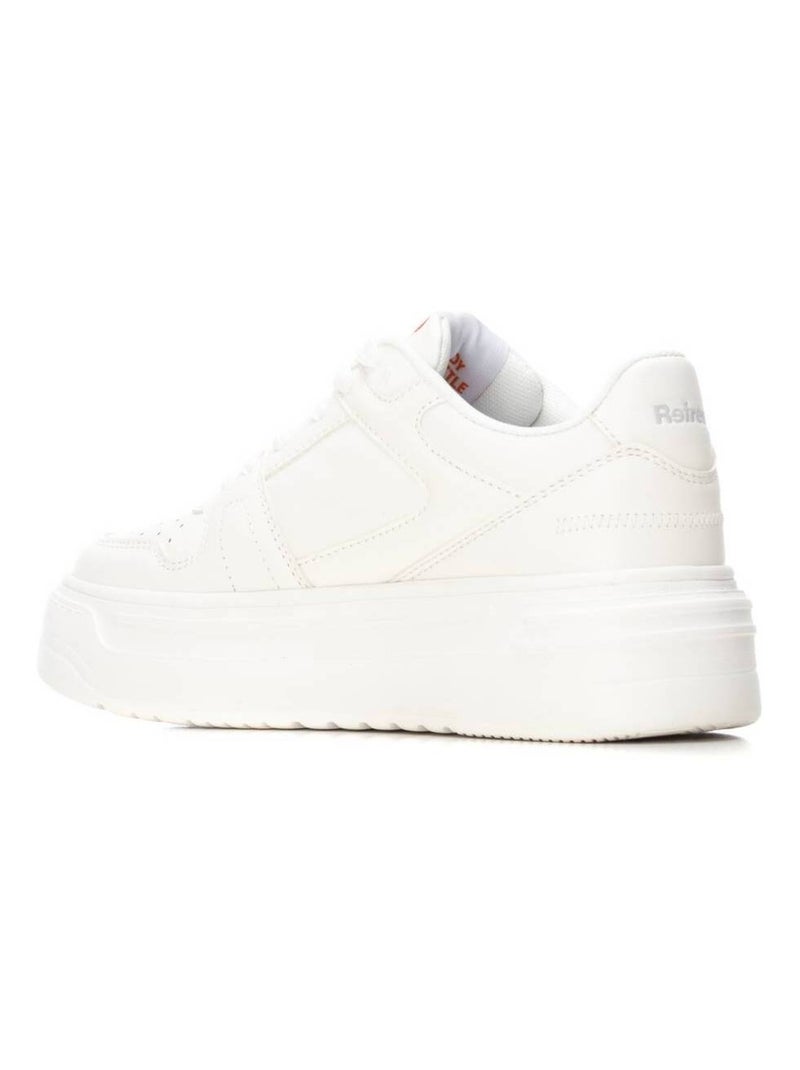 Baskets sport femme à lacets Blanc - Kiabi